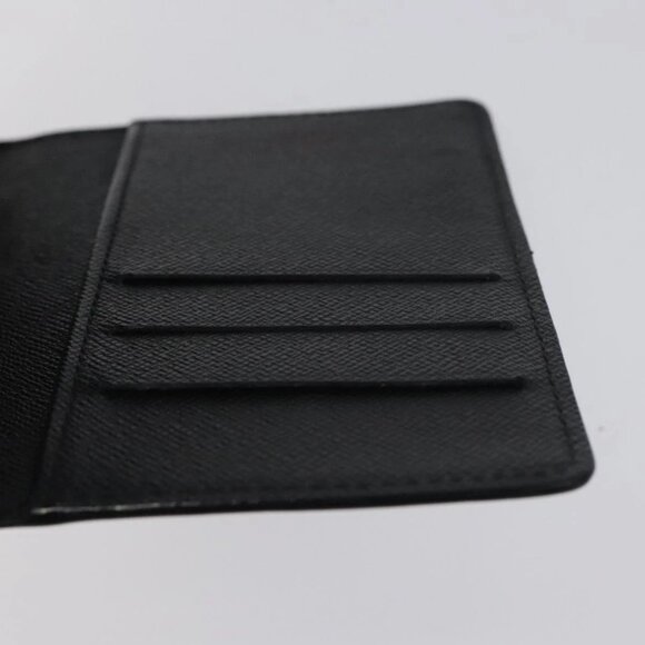 LOUIS VUITTON Epi Agenda PM Day Planner Cover Black R20052 LV Auth 106768 - Picture 8 of 16